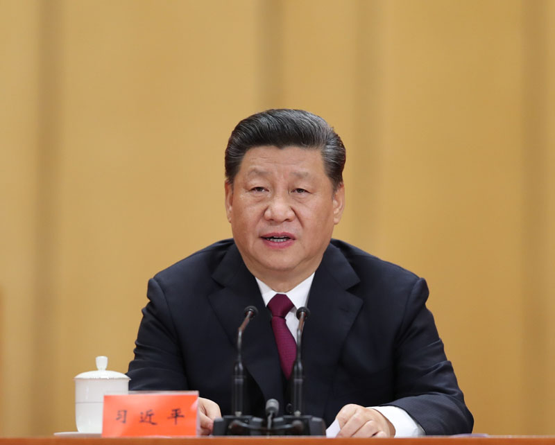 4月30日，紀(jì)念五四運(yùn)動(dòng)100周年大會(huì)在北京人民大會(huì)堂隆重舉行。中共中央總書(shū)記、國(guó)家主席、中央軍委主席習(xí)近平在大會(huì)上發(fā)表重要講話。